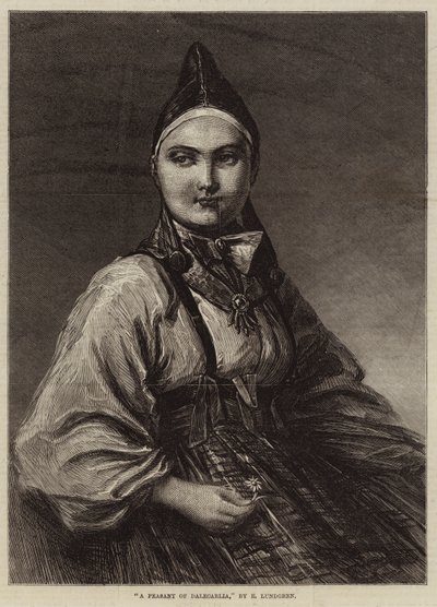 A Peasant of Dalecarlia by Egron Sellif Lundgren
